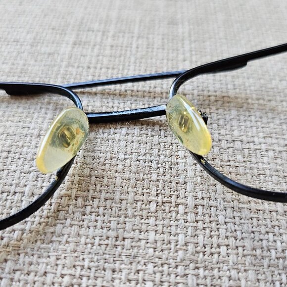 Kirkland Signature Men Eyeglasses Frame Columbia Black Matte Glasses Made Italy - Picture 11 of 13